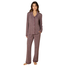 Load image into Gallery viewer, Aria Slim Notch Collar PJ Set - Wild Driftwood
