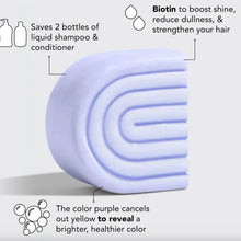 Load image into Gallery viewer, Purple Toning Conditioner Bar For Color-Treated & Grey Hair