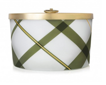 Load image into Gallery viewer, Frasier Fir Frosted Plaid 3 Wick Candle