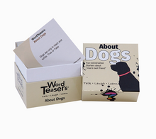 Load image into Gallery viewer, About Dogs Wordteaser TRIVIA game