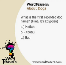 Load image into Gallery viewer, About Dogs Wordteaser TRIVIA game