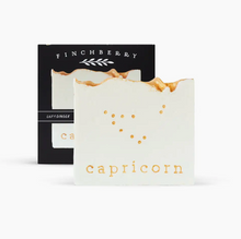Load image into Gallery viewer, Capricorn Hand-Pressed Vegan White Tea Scented Boxed Soap