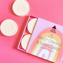 Load image into Gallery viewer, Sweet Orange & Sunflower Shower Steamers