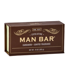 Load image into Gallery viewer, Cardamon & Juniper Exfol. Man Bar