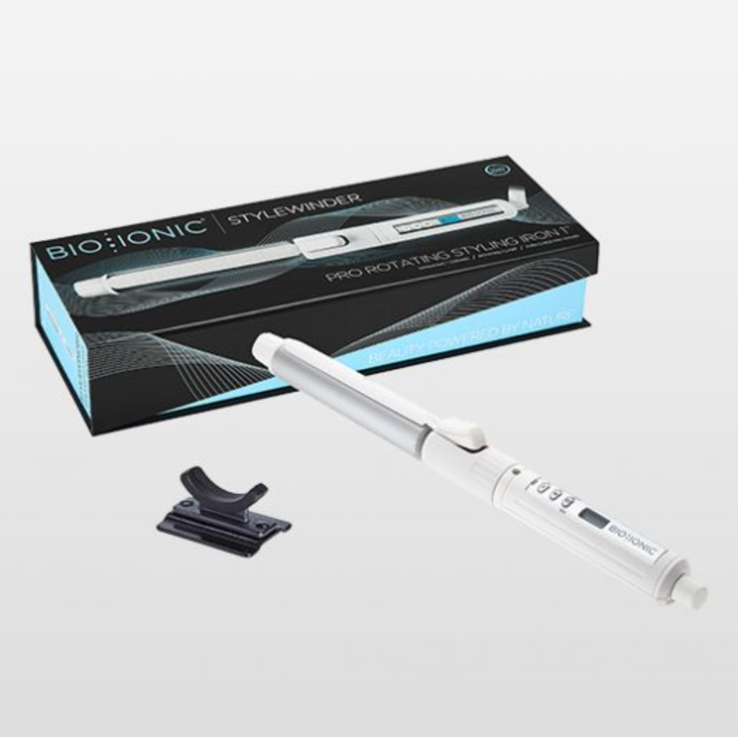 Bio ionic curling iron stylewinder clearance