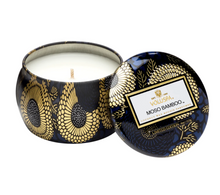 Load image into Gallery viewer, Moso Bamboo Mini Tin Candle