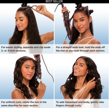 Load image into Gallery viewer, Long Barrel Curling Iron  NanoIonic™ MX 1.25"
