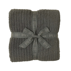 Barefoot Dreams Cozy Chic Ribbed Throw