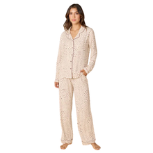 Load image into Gallery viewer, Aria Slim Notch Collar PJ Set - Wild Almond
