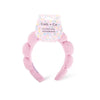Plush Spa Headband - Light Pink