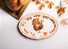 Load image into Gallery viewer, Turkey Whimsical Platter
