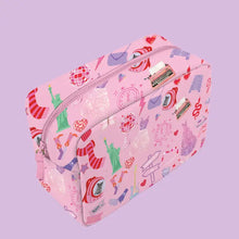 Load image into Gallery viewer, Swiftie Taylor Swift Pink Mosaic Cosmetic Pouch Bag
