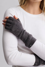 Load image into Gallery viewer, Cozy Chic Lite Fingerless Gloves - Carbon
