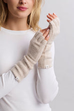 Load image into Gallery viewer, Cozy Chic Lite Fingerless Gloves - Stone
