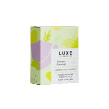 Load image into Gallery viewer, Luxe Jasmine Tea + Ginger Steamer Fizzy Bomb
