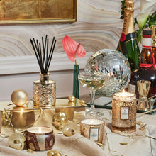 Load image into Gallery viewer, Gilt Pomander and Hinoki Reed Diffuser
