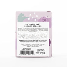 Load image into Gallery viewer, Luxe Lavender + Oat Steamer Fizzy Bomb
