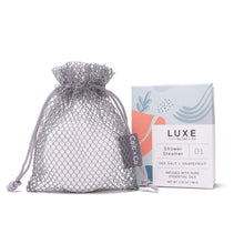 Load image into Gallery viewer, Luxe Sea Salt + Grapefruit Fizzy Bomb
