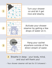 Load image into Gallery viewer, Luxe Honey + Almond Shower Steamer Fizzy Bomb
