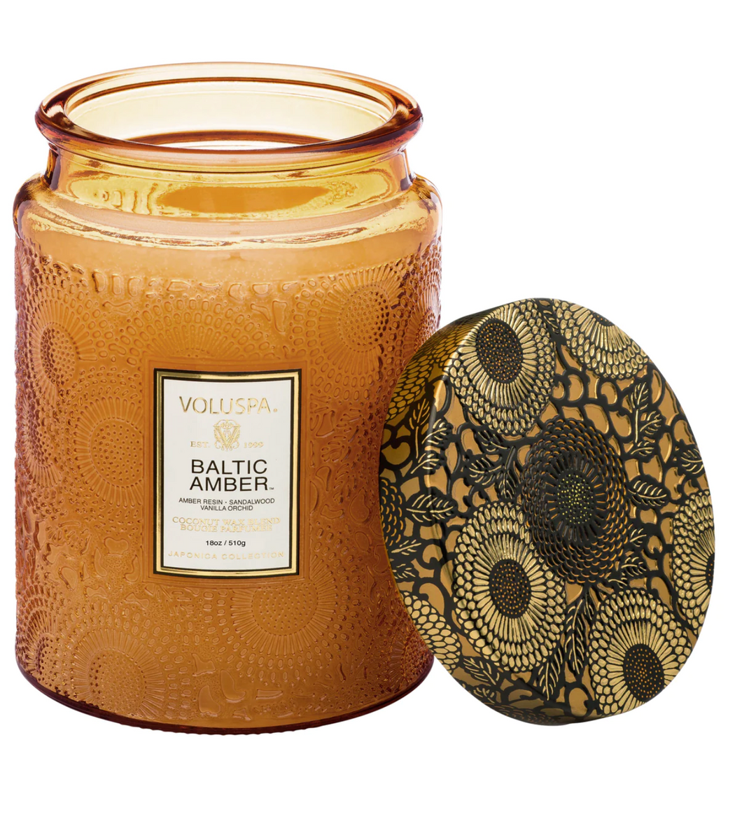 Baltic Amber Large Jar Candle