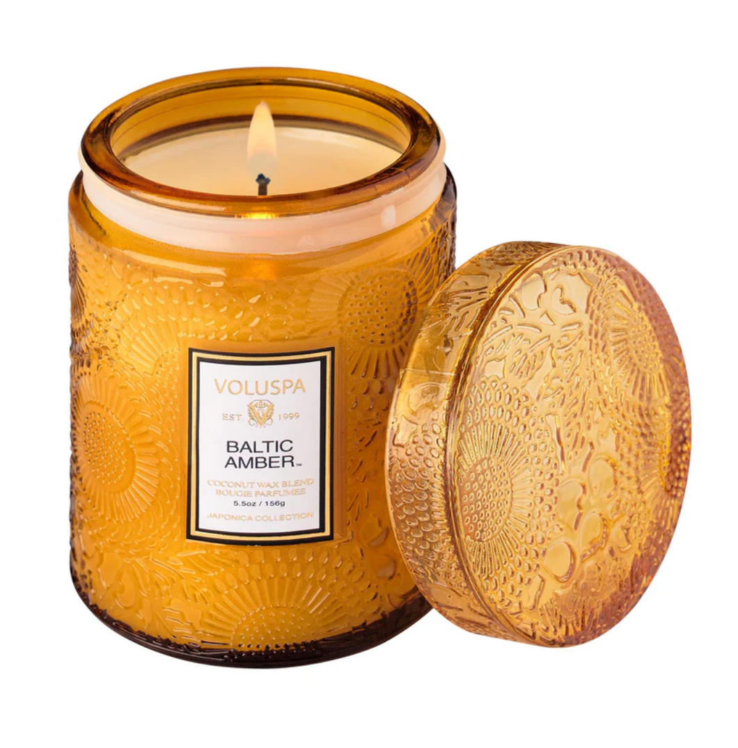 Baltic Amber Small Jar Candle