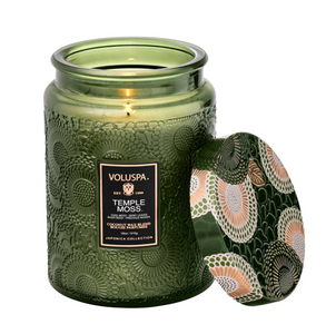 Temple Moss Large Jar Candle
