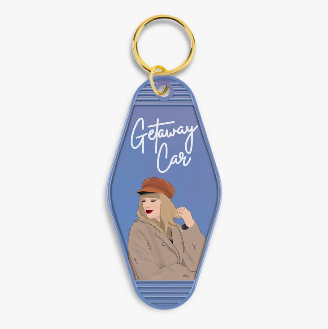 Taylor Swift Getaway Card Keychain
