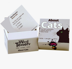 About Cats Wordteaser TRIVIA game