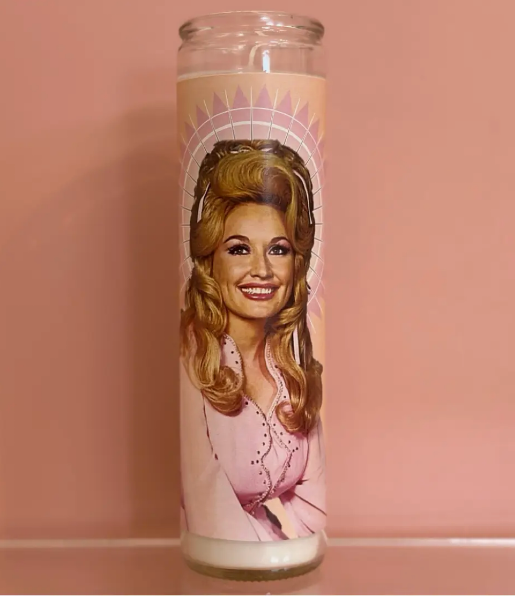 Dolly Parton Prayer Candle