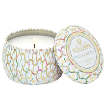Load image into Gallery viewer, Voluspa Wildflowers Mini Tin Candle
