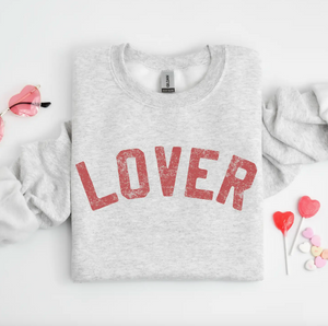 Lover Sweatshirt-Grey