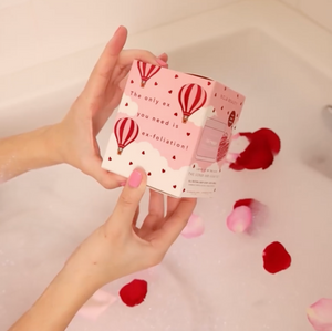 Valentine's Day "Love Is In The Air" Scrub and Soak Set