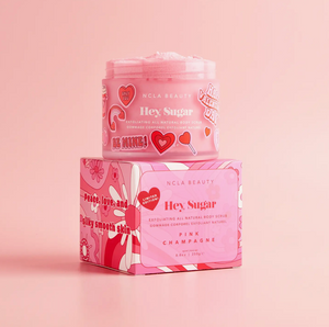 Hey Sugar Pink Champagne Body Scrub-Valentine's Day Edition