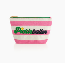 Load image into Gallery viewer, Pickleballe Zip Pouch (Pink)
