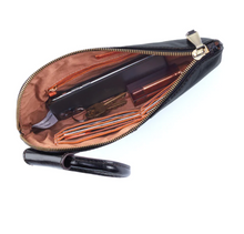 Load image into Gallery viewer, Sable Wristlet in Buffed Leather (Irish Cream)
