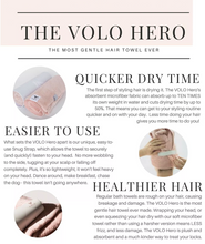 Load image into Gallery viewer, VOLO Hero Hair Towel -Luna Gray
