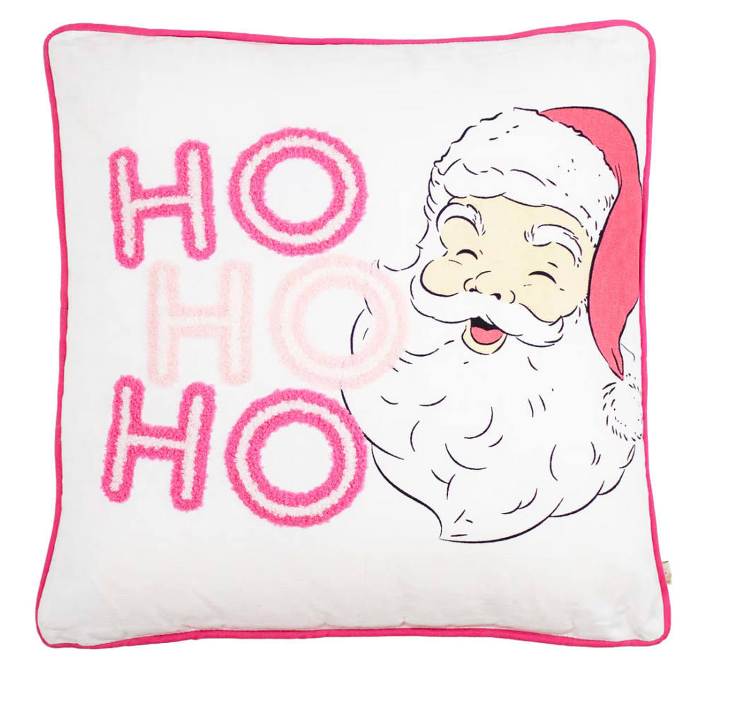 Ho Ho Ho Santa Pillow