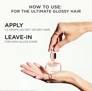 GLAZE DROPS HIGH-GLOSS LIGHTWEIGHT HAIR OIL