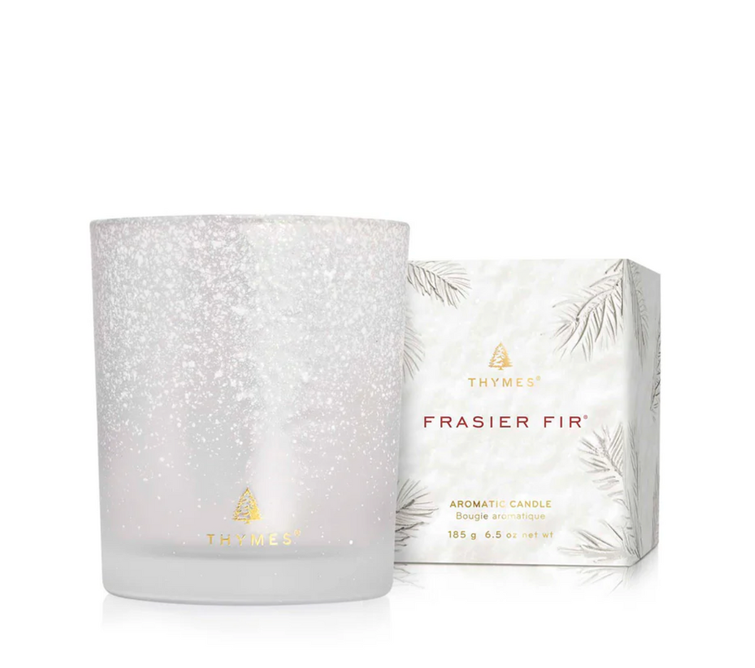 Frasier Fir Flocked Boxed Candle