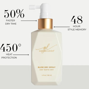 Goldie Locks Blow Dry Spray 450 Rapid Dry