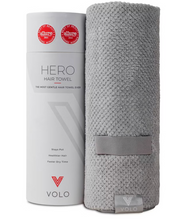 Load image into Gallery viewer, VOLO Hero Hair Towel -Luna Gray
