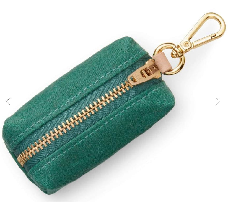 Evergreen Waxed Canvas Waste Bag Holder