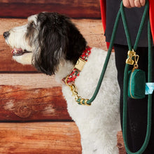 Load image into Gallery viewer, Evergreen Waxed Canvas Waste Bag Holder
