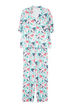 Load image into Gallery viewer, Holiday Champagne, Coupes &amp; Holly Pajama Pants Set
