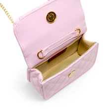 Load image into Gallery viewer, Girl's Classic Link Chain Top Handle Handbag Pink
