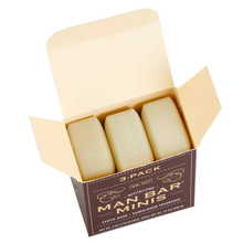 Load image into Gallery viewer, Man Bar Miniature Exotic Musk &amp; Sandalwood 3pc Gift Set
