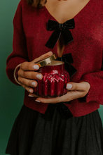 Load image into Gallery viewer, Sugared Spice Twist Royal Gem Petite Candle 8oz
