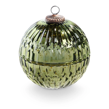 Load image into Gallery viewer, Balsam &amp; Cedar Green Mercury Ornament Candle
