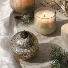 Load image into Gallery viewer, Winter White Mercury Ornament Candle
