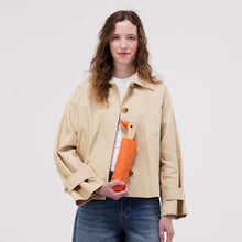 Load image into Gallery viewer, Papaya Compact Duck Umbrella
